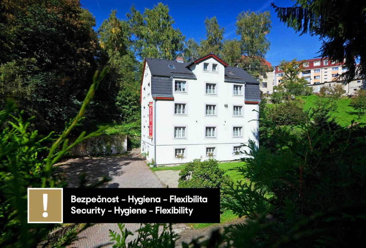 Pytloun Penzion Zelený Háj Liberec Exterior foto
